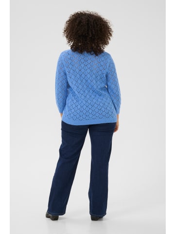KAFFE curve Strickpullover KCmika in Ebb and Flow