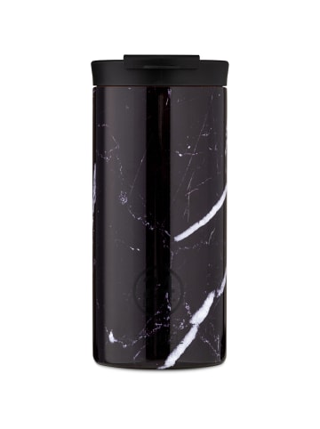 24Bottles Travel Trinkbecher 600 ml in black marble