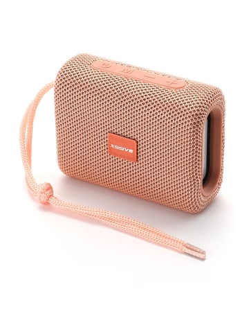 COFI 1453 Bluetooth 5.3 Kabellos Lautsprecher, Micro SD, USB, FM funktion in Rosa