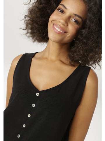 Aniston CASUAL Blusentop in schwarz