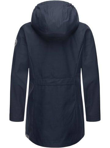 ragwear Regenmantel Marjanka II in Navy