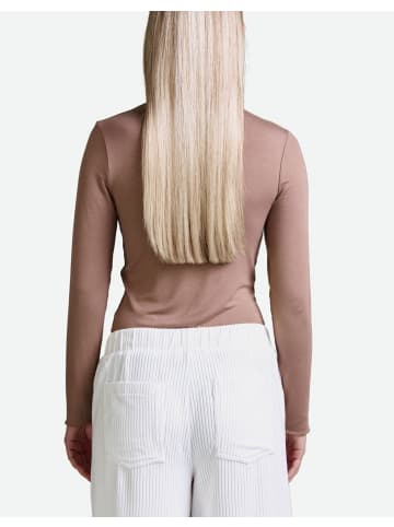 Cotton Candy Langarmshirt in wood