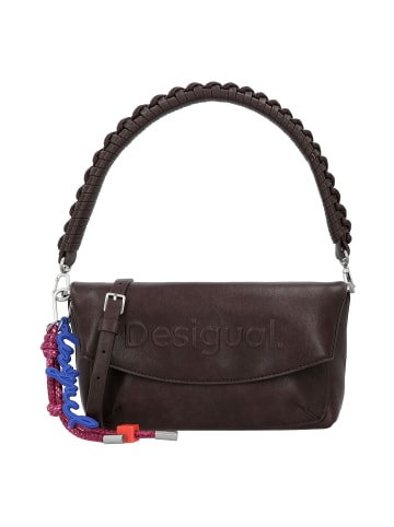 Desigual Half Trokel Schultertasche 23 cm in braun