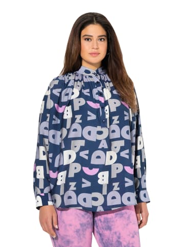 Ulla Popken Bluse in tintenblau