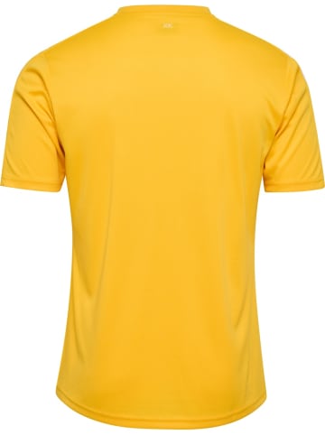 Hummel T-Shirt "Core Xk Poly Jersey S/S" in Gelb