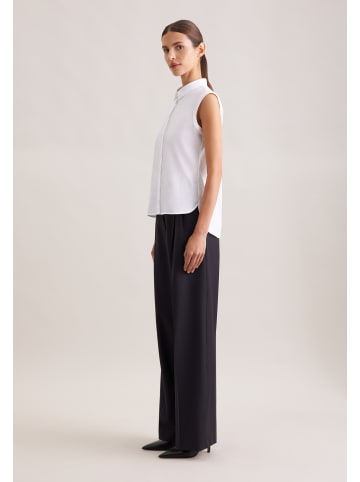 Seidensticker Hemdbluse Slim in Weiß