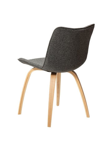 ebuy24 Esszimmerstuhl Glee Dunkel Grau 2er Set