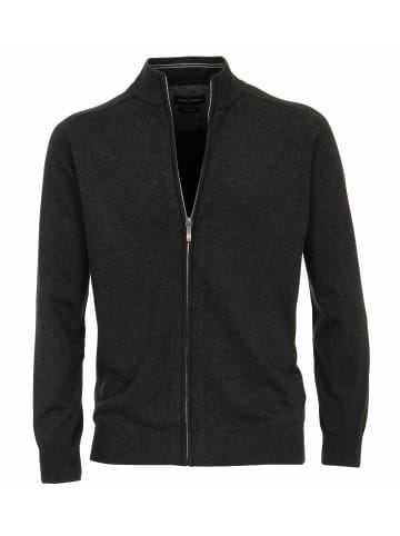 CASAMODA Strickjacke in Grauschwarz