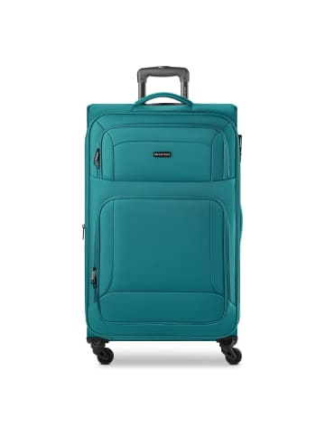 Smartbox Edition 04 4 Rollen Trolley 78 cm mit Dehnfalte in petrol