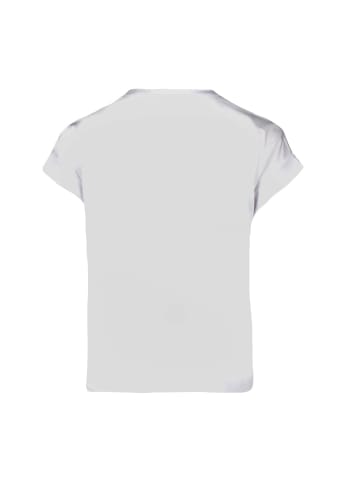 Zero  Oversized-Shirt mit Perlen in Patch WhiteWhite