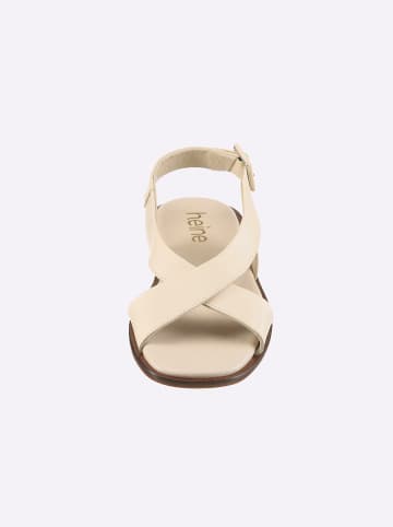 Heine Sandale in creme