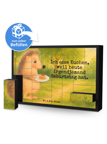 Mr. & Mrs. Panda Adventskalender Zum Befüllen Igel Kuchenstück D... in Weiß
