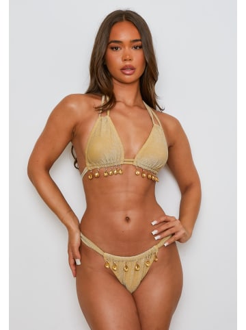 Moda Minx Bikini Top Lumiere Droplet in Gold
