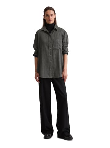 Marc O'Polo Bluse relaxed in multi/night grey melange