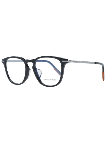 Ermenegildo Zegna Männer Optische Fassungen Rund Schwarz