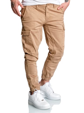 Amaci&Sons Cargo Jogger-Chino RIALTO in Beige