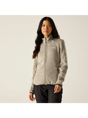 Regatta Newhill Midlayer Strickfleecejacke in Brly White