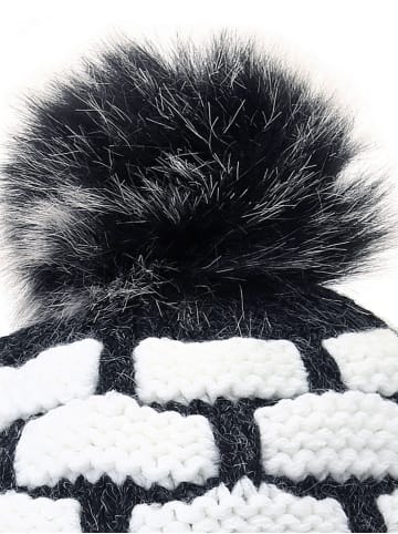 mh michael heinen mh michael heinen Wintermütze MH-24-2 in schwarz-weiß