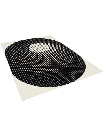 Pergamon Designer Teppich Passion Modern in Schwarz