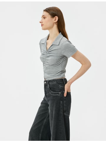 KOTON T-shirt in Grau