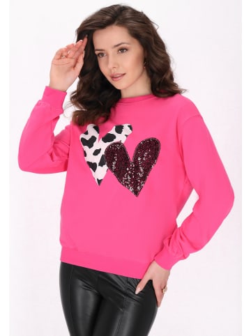 faina Women Sweatshirt in pink