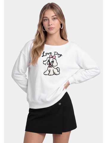 myMo Women Sweatshirt in White