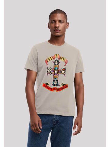 F4NT4STIC T-Shirt Guns 'n' Roses Appetite For Destruction in sand