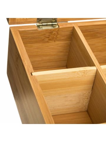 5five Simply Smart Teekiste aus Holz in Braun, 16 x 9 cm