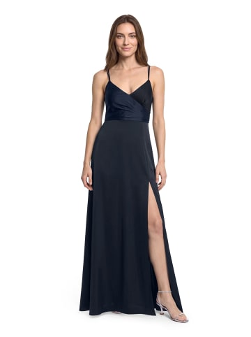 Vera Mont Abendkleid mit V-Ausschnitt in Night Sky