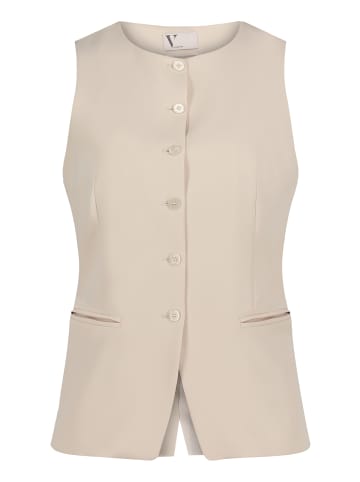 Vera Mont Longweste mit Knopfleiste in Champagne Sorbet