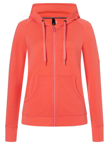 super.natural Merino Hoodie in orange