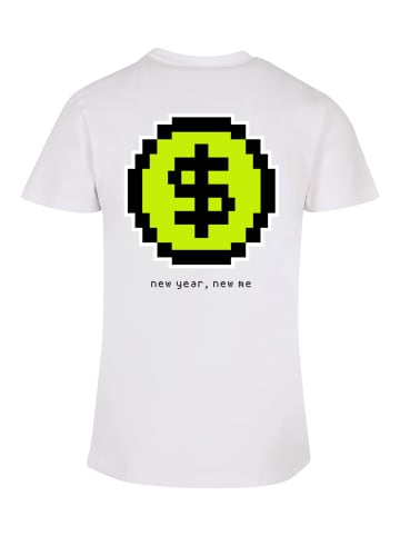 F4NT4STIC T-Shirt Happy People Only Good Vibes in weiß