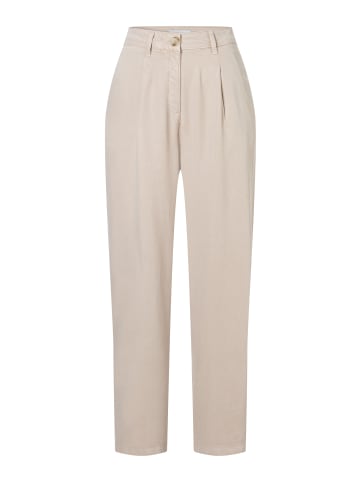 More & More lässige, elegante Wide Leg Hose in pale stone