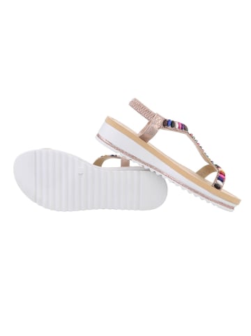 Ital-Design Sandale & Sandalette in Champagner