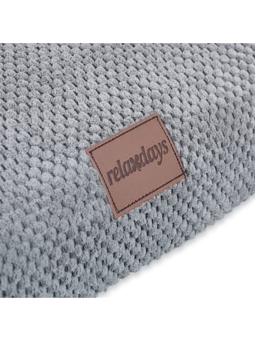 relaxdays Hundetreppe in Grau - (B)41 x (H)33 x (T)54 cm