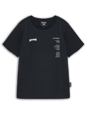 Sometime Soon T-Shirt Stsaiden Kinder in BLACK