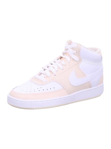Nike Damen- Schnürschuhe NikeCourt Vision Mid Women"s S,GUAVA ICE in Weiß