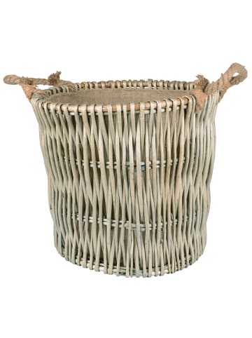 UNUS Weidekorb mit Seilgriffen in Braun