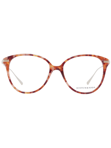 Scotch & Soda Damen Optische Fassungen Rund Orange