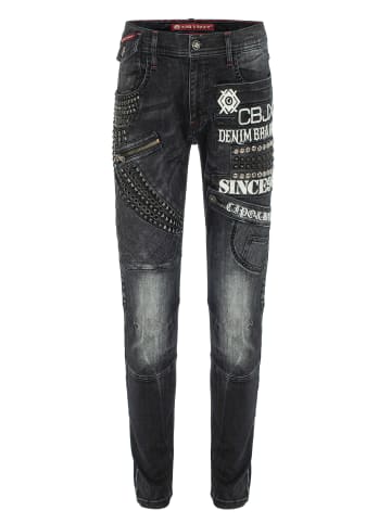 Cipo & Baxx Jeanshose in Schwarz