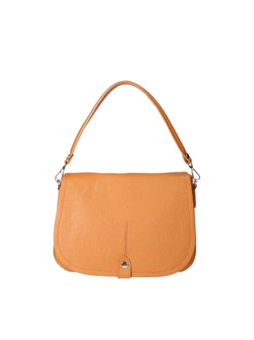 Viola Castellani Schultertasche in COGNAC