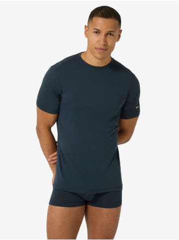 super.natural Merino T-Shirt M SIERRA140 TEE in blau