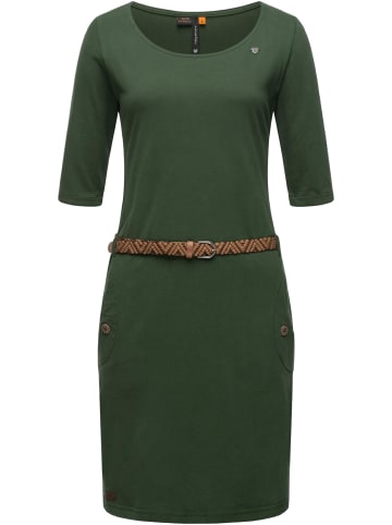 ragwear Shirtkleid Tannya Solid in Dark Olive