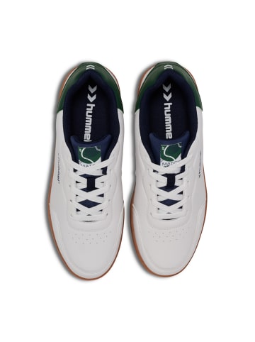 Hummel Hummel Shoe Match Point Erwachsene in WHITE/GREEN