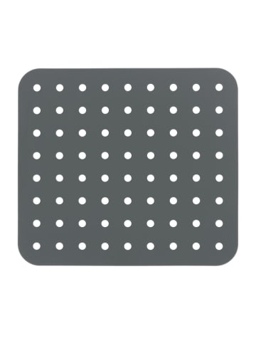 Wenko Schutzmatte für Waschbecken grau in Grau, (B) 27,5 x (H) 1 x (L) 31 cm