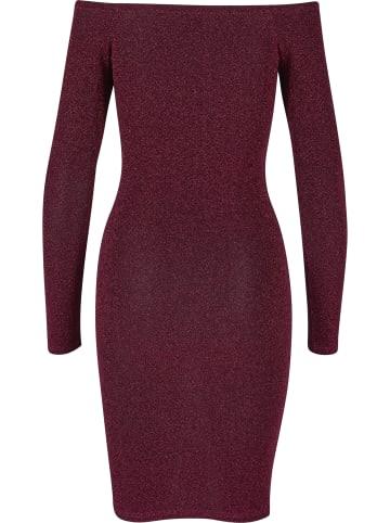 Urban Classics Day Dresses in burgundy