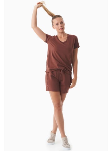 Organication Shorts "SABBRINA" in Kaffeebraun