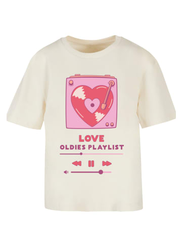 F4NT4STIC Ladies Everyday Tee Love Oldies Playlist  Valentinstag in Whitesand