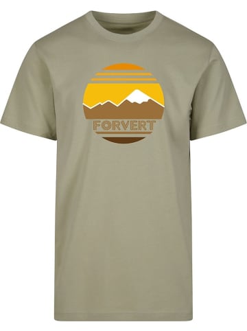 Brandit T-Shirt "Forvert T-Shirt Roundneck Bishop" in Grün