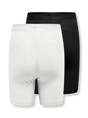 KIDS ONLY 2er Pack Bikershorts Koglove Radlerhosen in cloud dancer